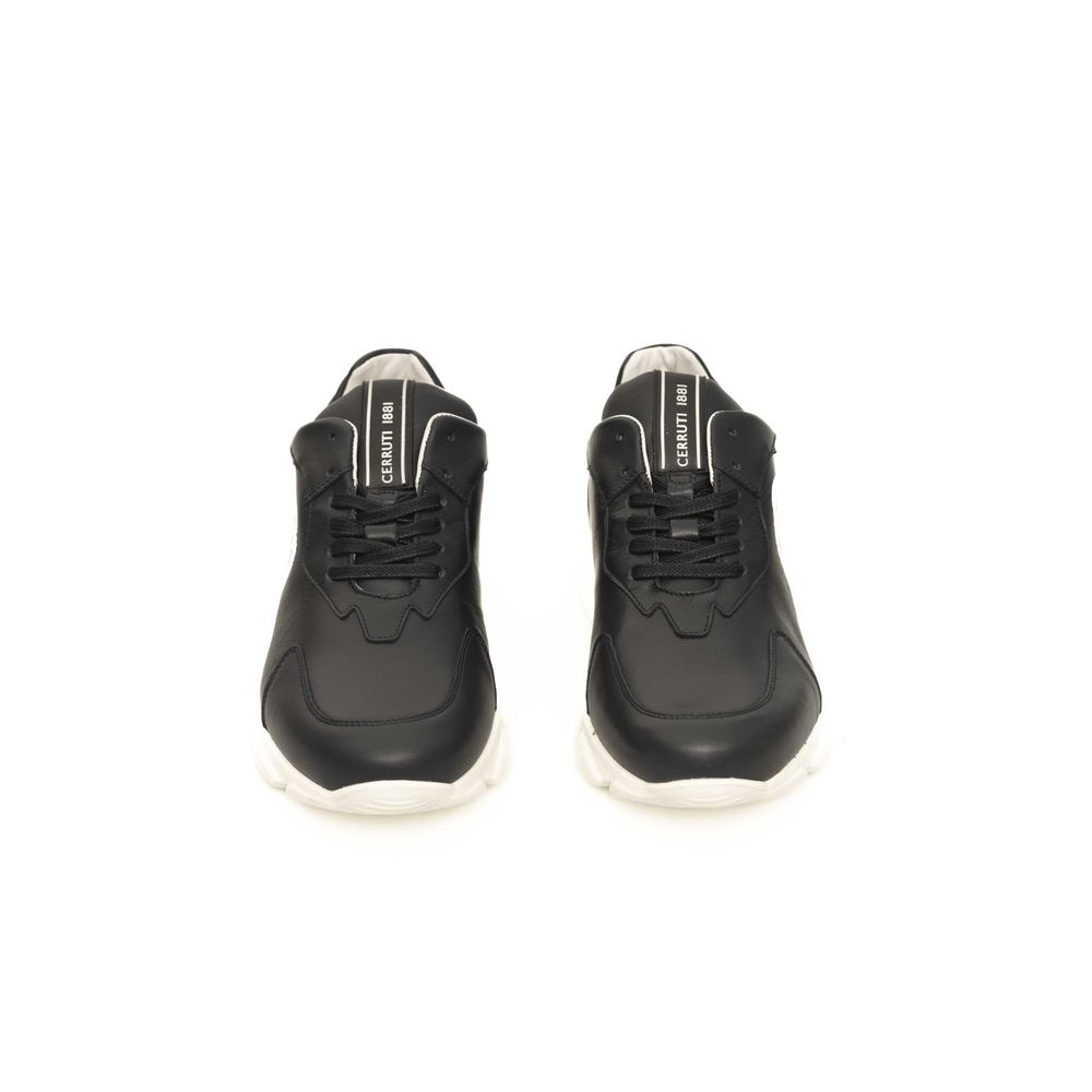 Cerruti 1881 Blue Cow Leather Sneaker