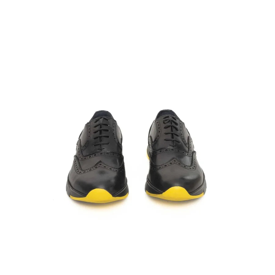 Cerruti 1881 Gray Cowhide Men’s Oxford Shoe