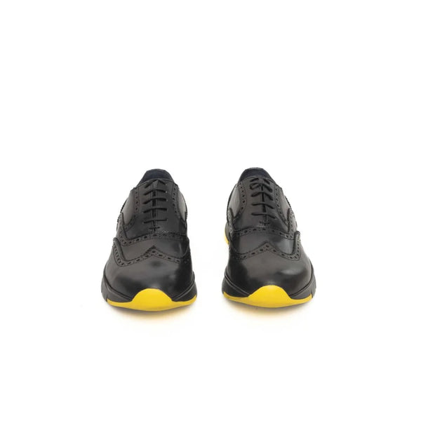 Cerruti 1881 Gray Cowhide Men’s Oxford Shoe