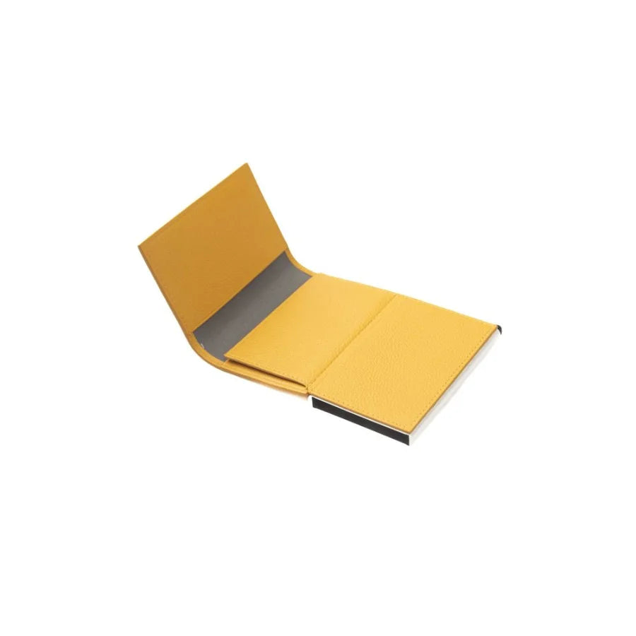 Cerruti 1881 Yellow Calfskin Men Wallet