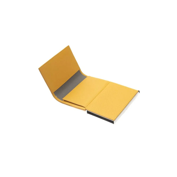 Cerruti 1881 Yellow Calfskin Men Wallet