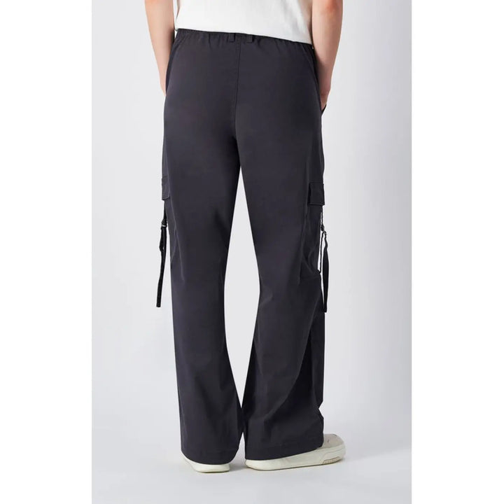 Champion Black Cotton Cargo Pants