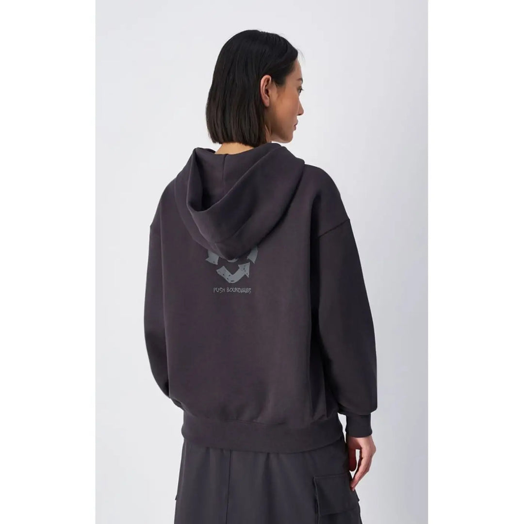 Champion Black Cotton Sweatshirt