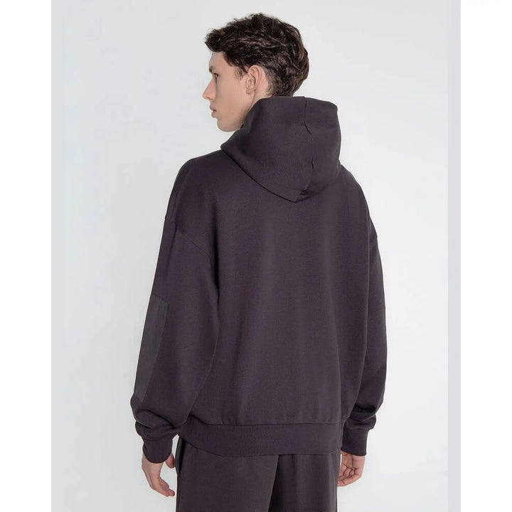 Champion Black Cotton Sweatshirt