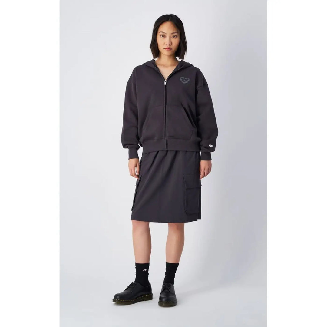 Champion Black Cotton Sweatshirt