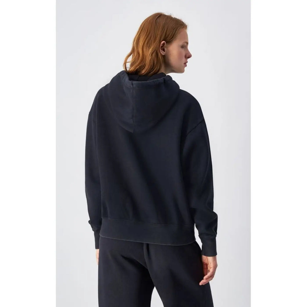 Champion Black Cotton Sweatshirt