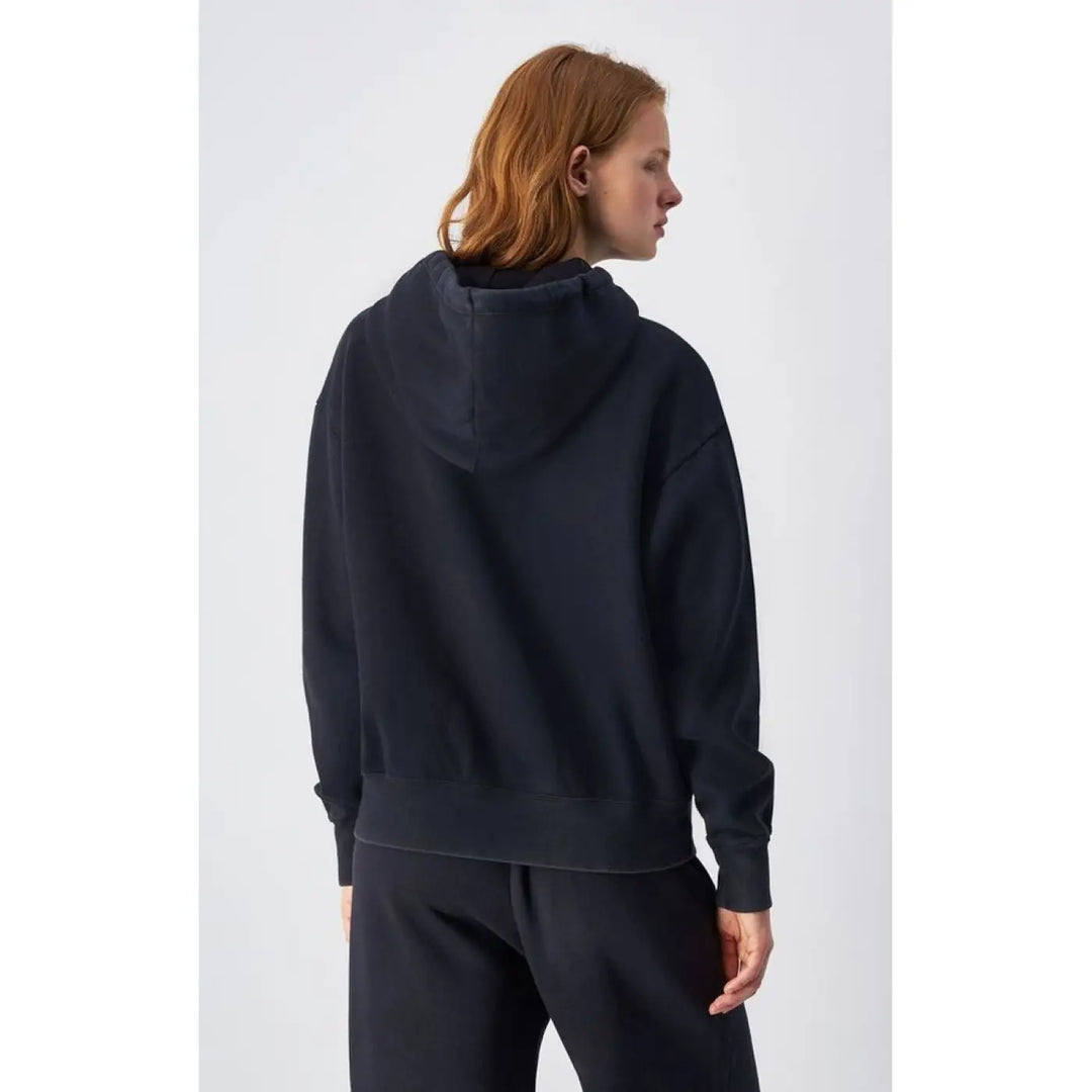 Champion Black Cotton Sweatshirt