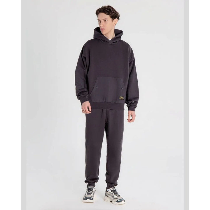 Champion Black Cotton Sweatshirt