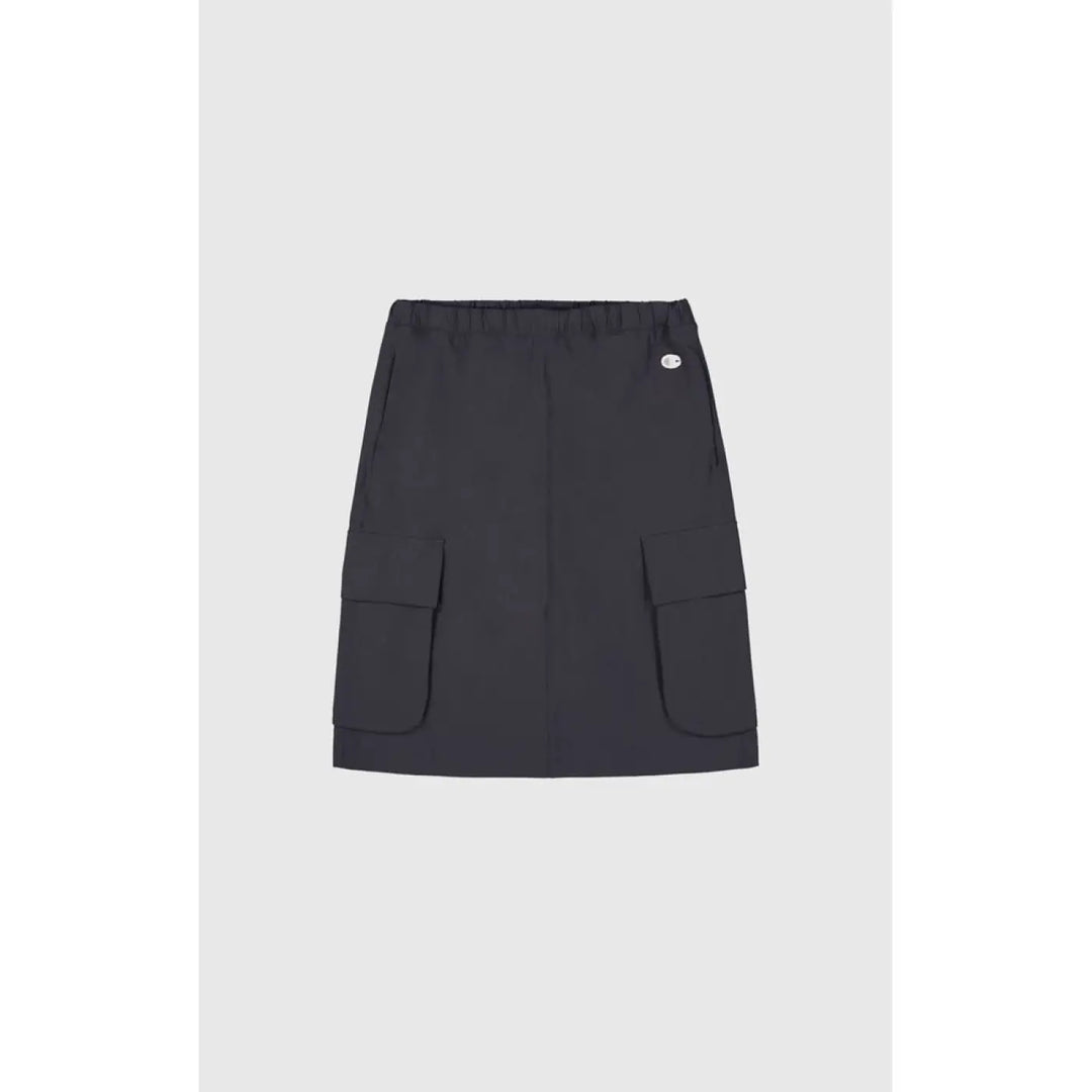 Champion Black Polyamide Midi Skirt