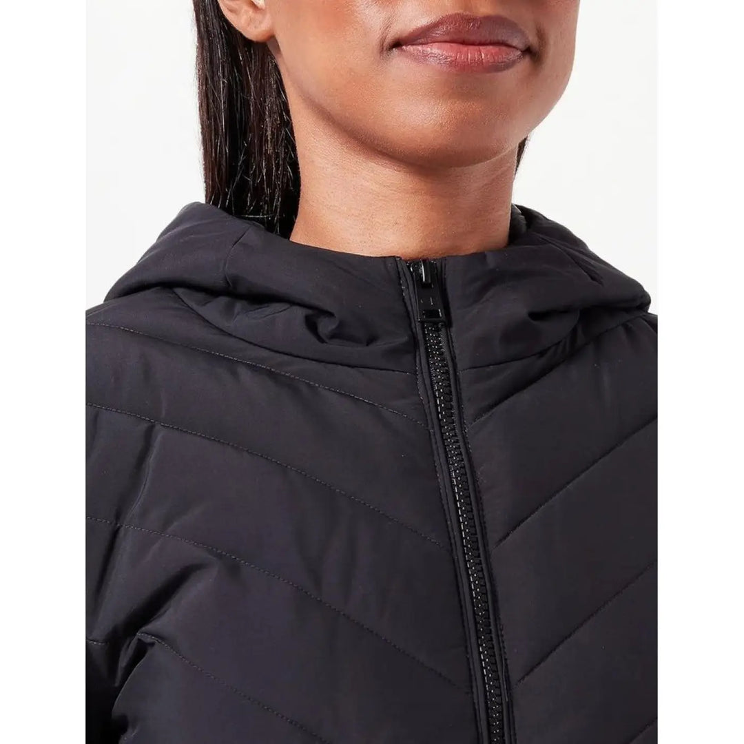 Champion Black Polyester Bomber