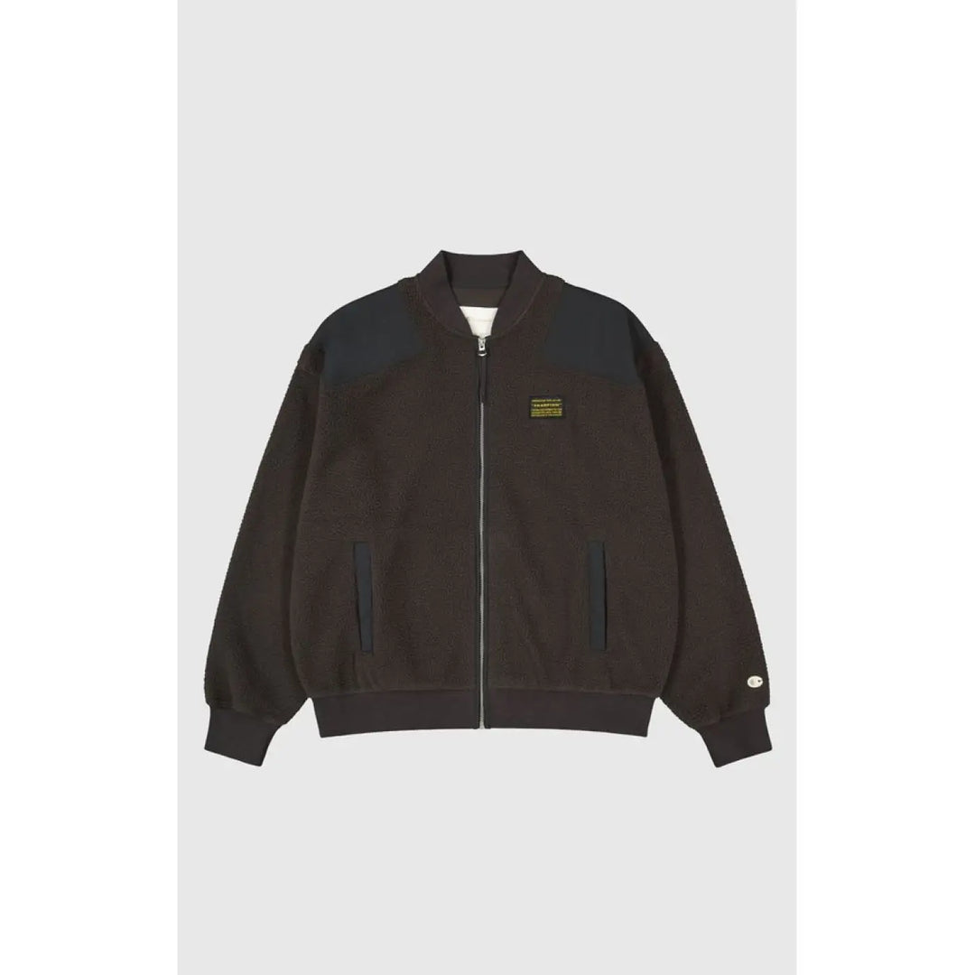 Champion Black Polyester Bomber