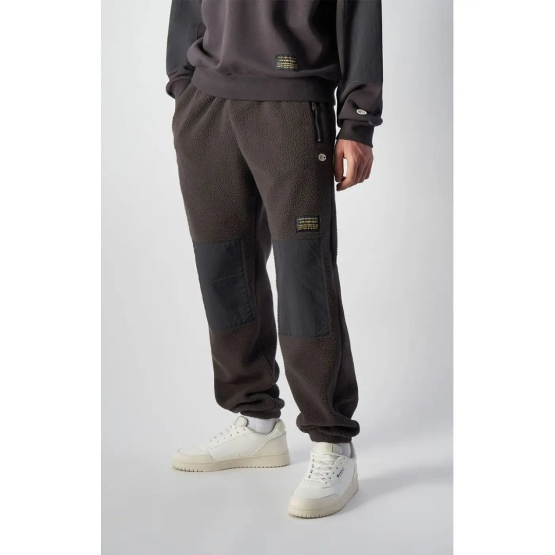 Champion Black Polyester Joggers (workout Pants)