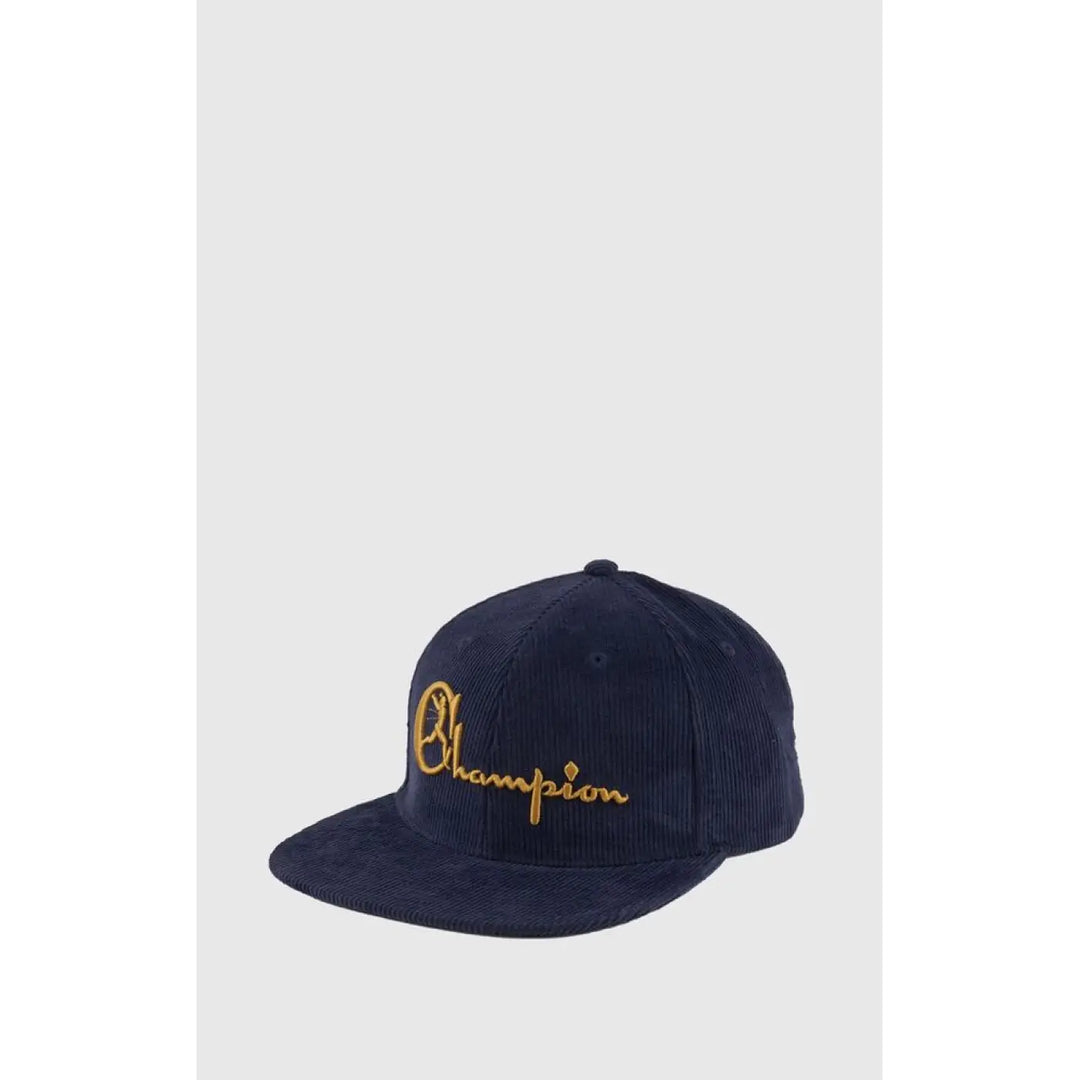 Champion Blue Cotton Cap (baseball Hat)