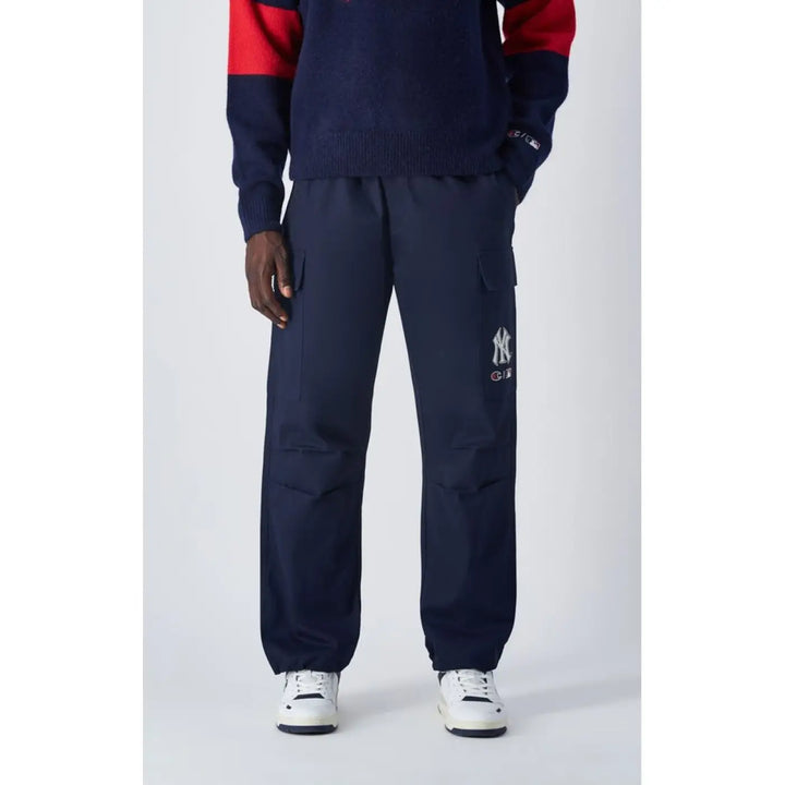 Champion Blue Cotton Cargo Pants