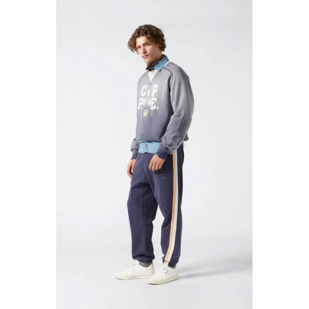 Champion Blue Cotton Joggers (workout Pants)