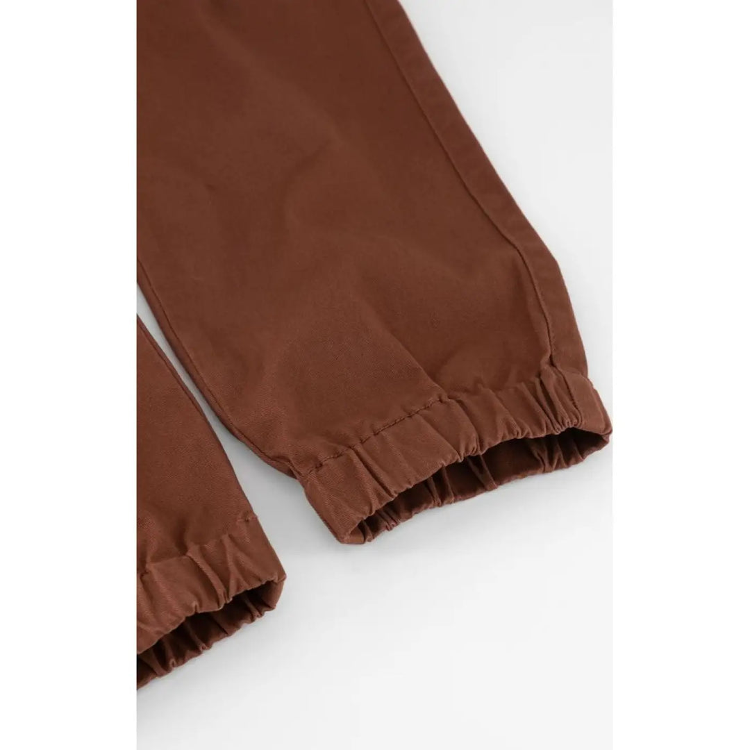 Champion Brown Cotton Joggers (workout Pants)