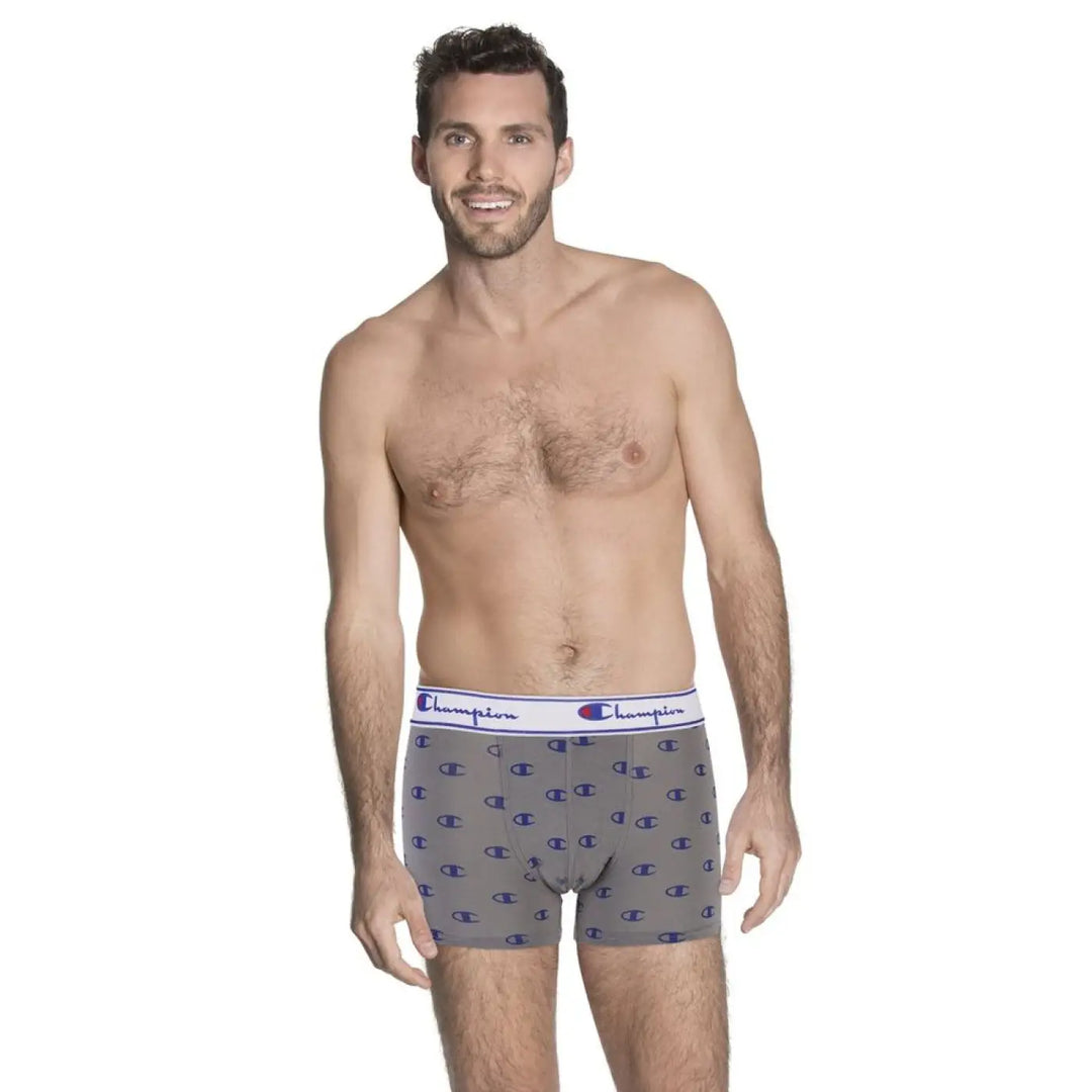 Champion Gray Cotton Boxers