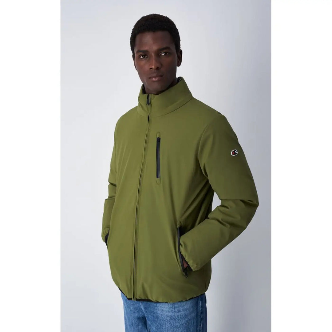 Champion Green Polyamide Bomber