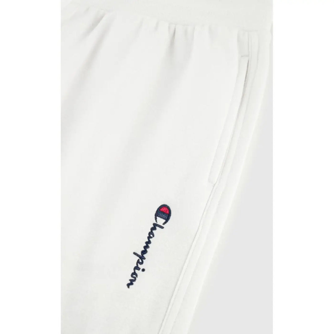 Champion White Cotton Bermuda Shorts
