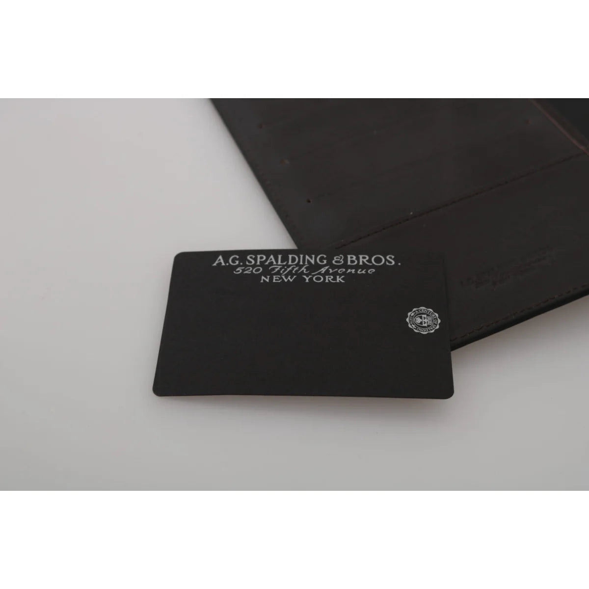 Chic Black Leather Spalding Wallet Dress Style A.G. & Bros