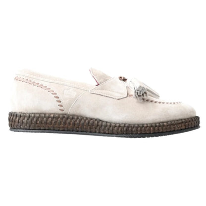Chic Dolce Gabbana Espadrilles in Velvety Suede Italian Elegance &