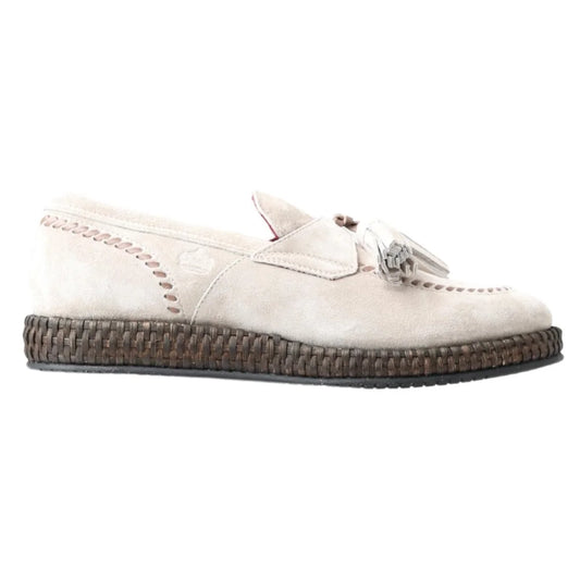 Chic Dolce Gabbana Espadrilles in Velvety Suede Italian Elegance &