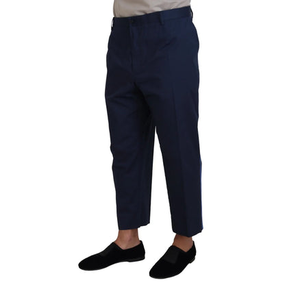 Chic Dolce Gabbana Wool Blend Cropped Pants MainLine &