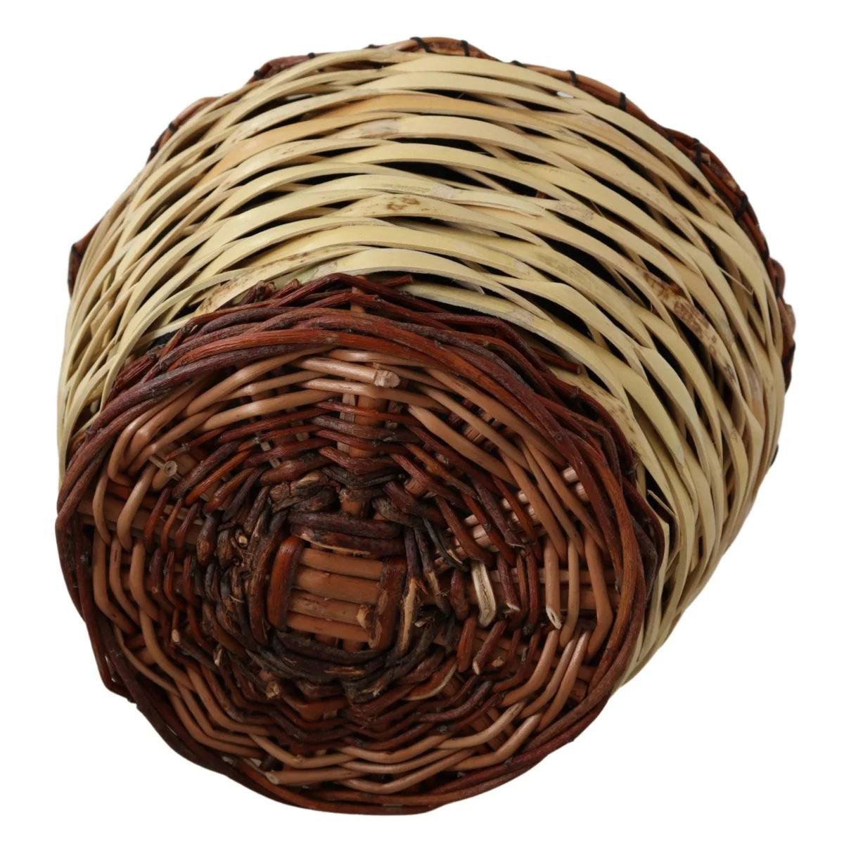 Chic Summer Dolce Gabbana Basket Tote Bag in Woven Wicker &