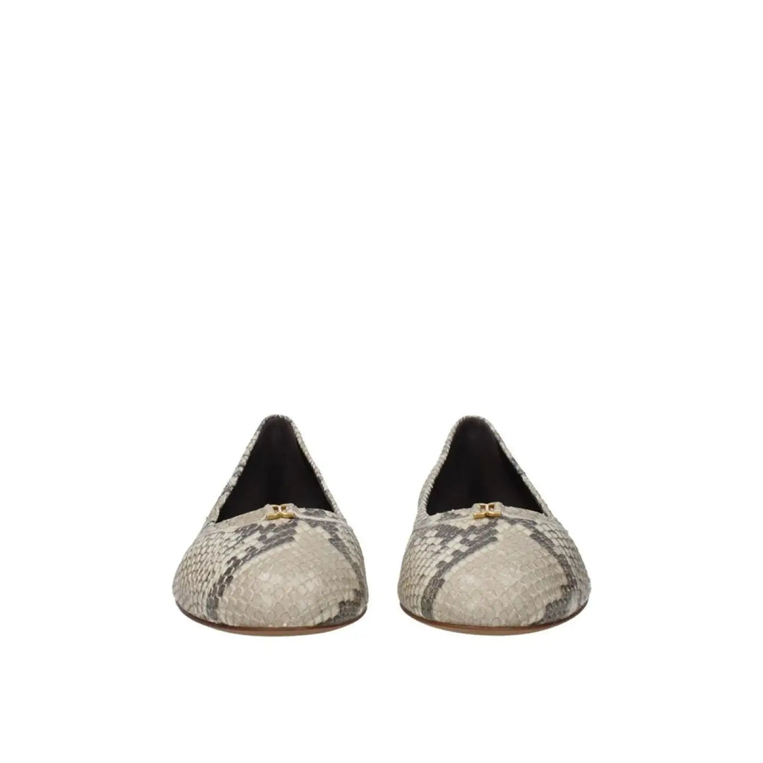 Chloé Beige Goatskin Ballet Flats