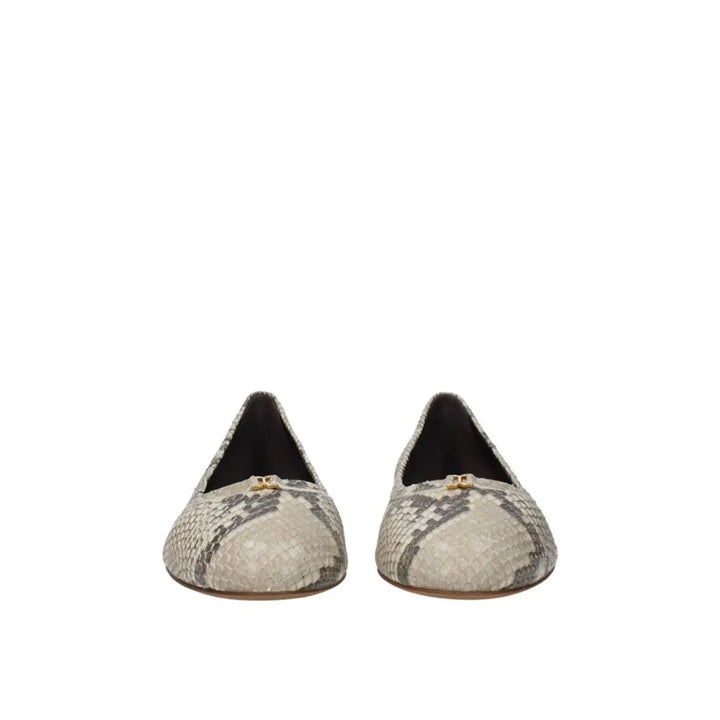 Chloé Beige Goatskin Ballet Flats