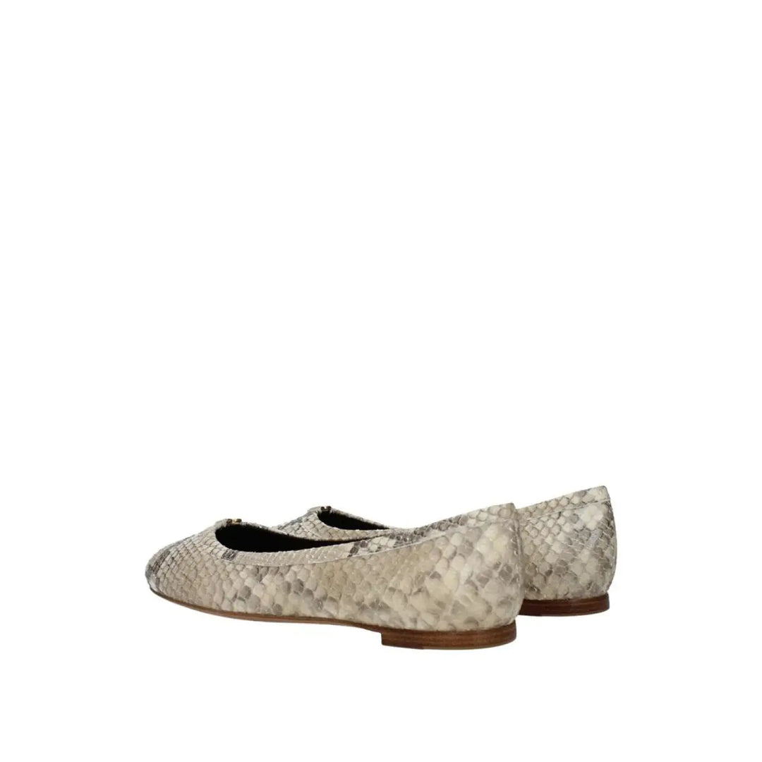 Chloé Beige Goatskin Ballet Flats