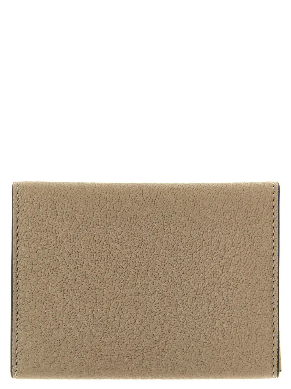 Chloé Beige Goatskin Cardholder