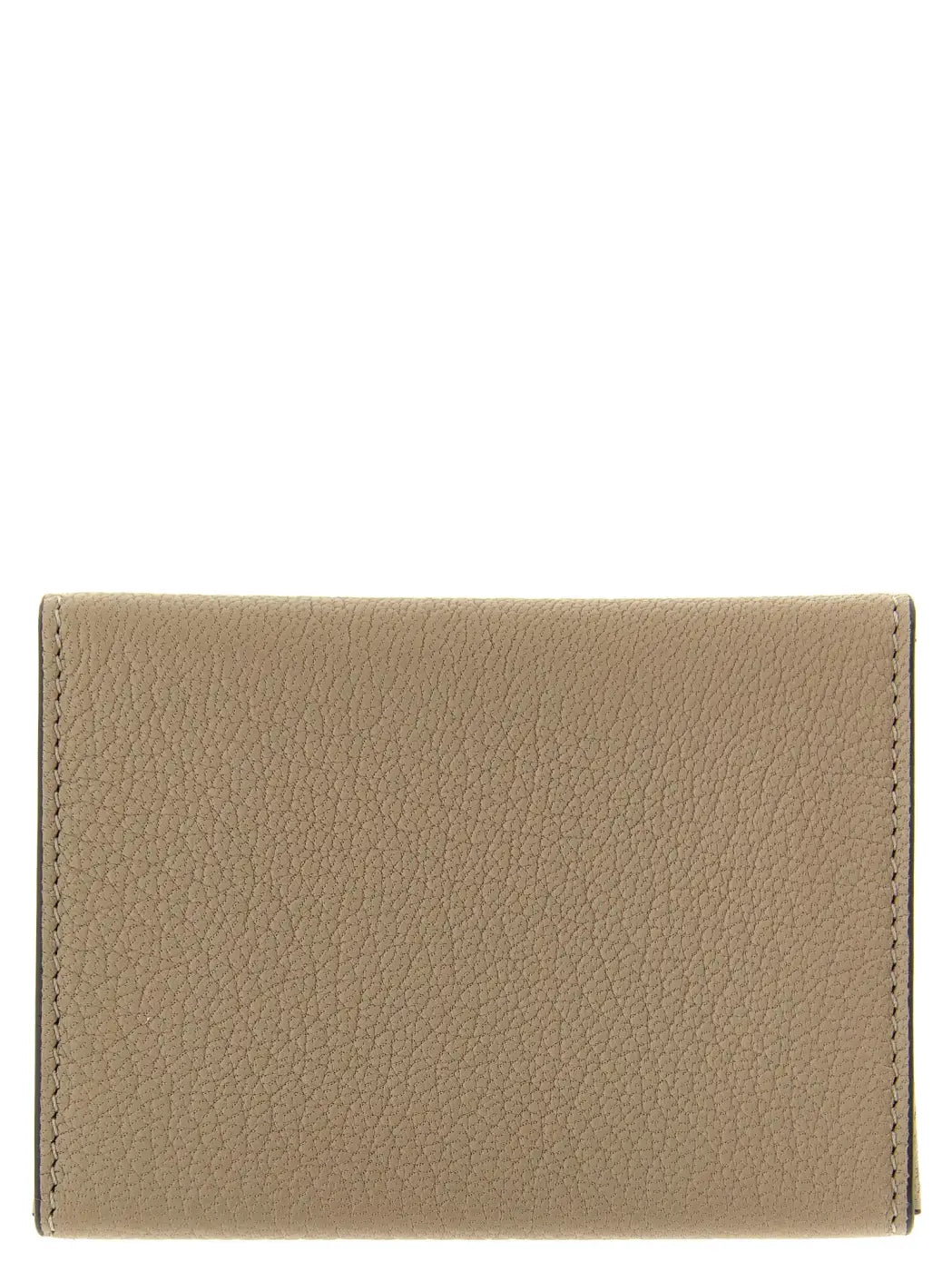 Chloé Beige Goatskin Cardholder