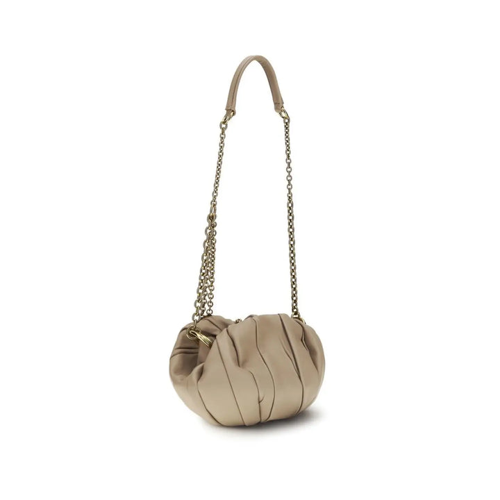 Chloé Beige Lamb Ovis Aries Shoulder Bag