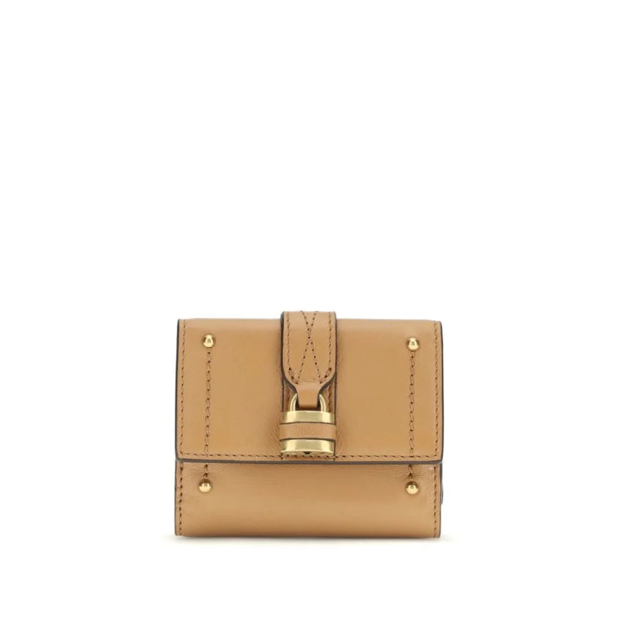 Chloé Beige Lamb Ovis Aries Wallet