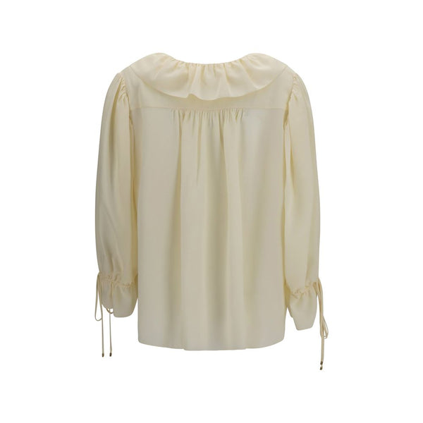 Chloé Blouses - Women’s Beige Silk Blouse
