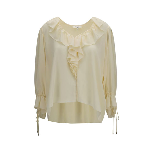 Chloé Blouses - Women’s Beige Silk Blouse