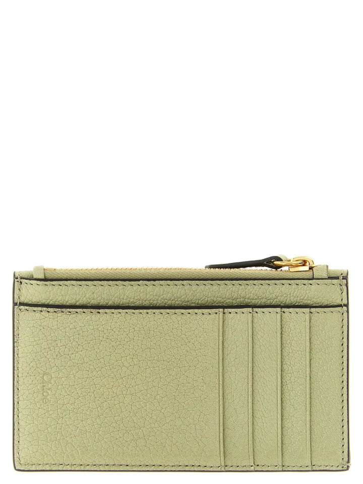 Chloé Bicolor Goatskin Cardholder