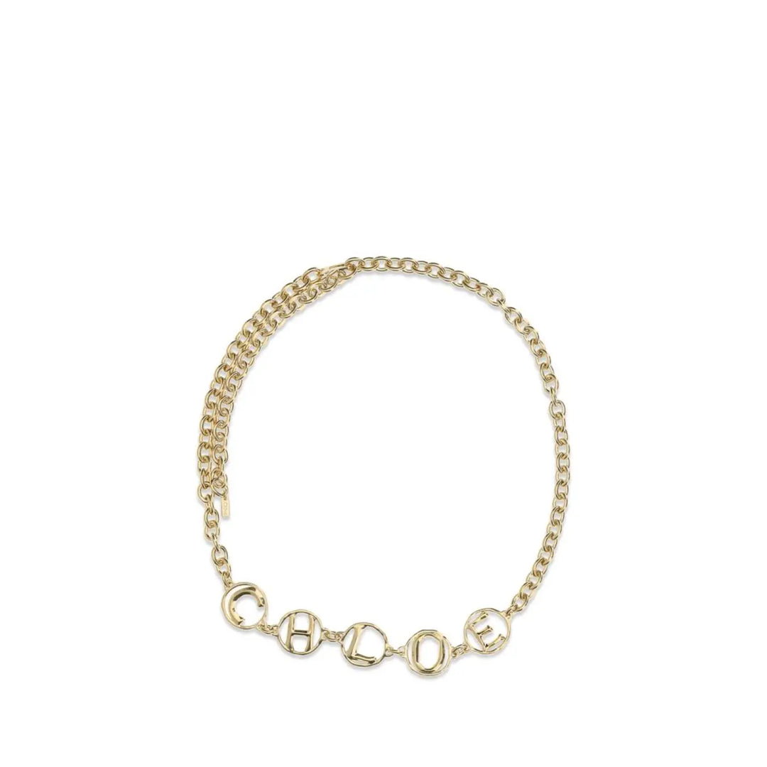 Chloé Black Brass High-Waist Belt
