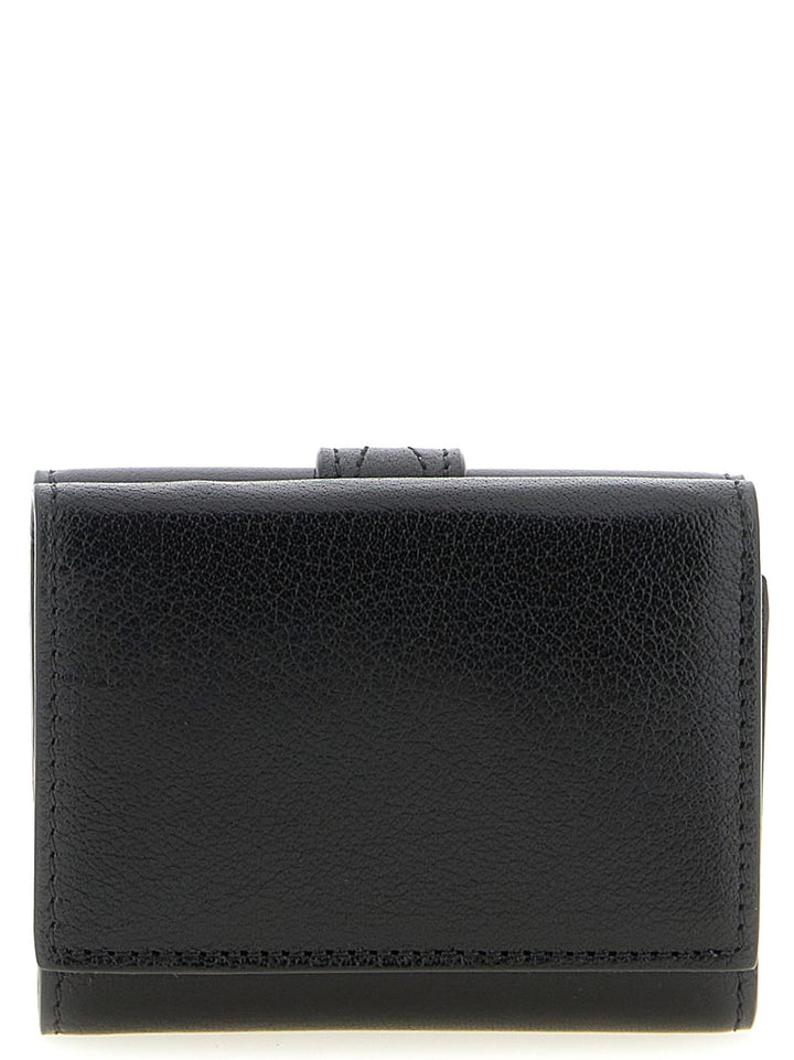 Chloé Black Buffalo Leather Cardholder