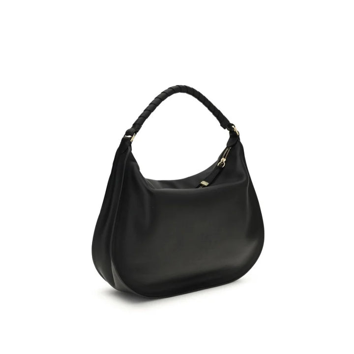 Chloé Black Calf Leather Bos Taurus Shoulder Bag