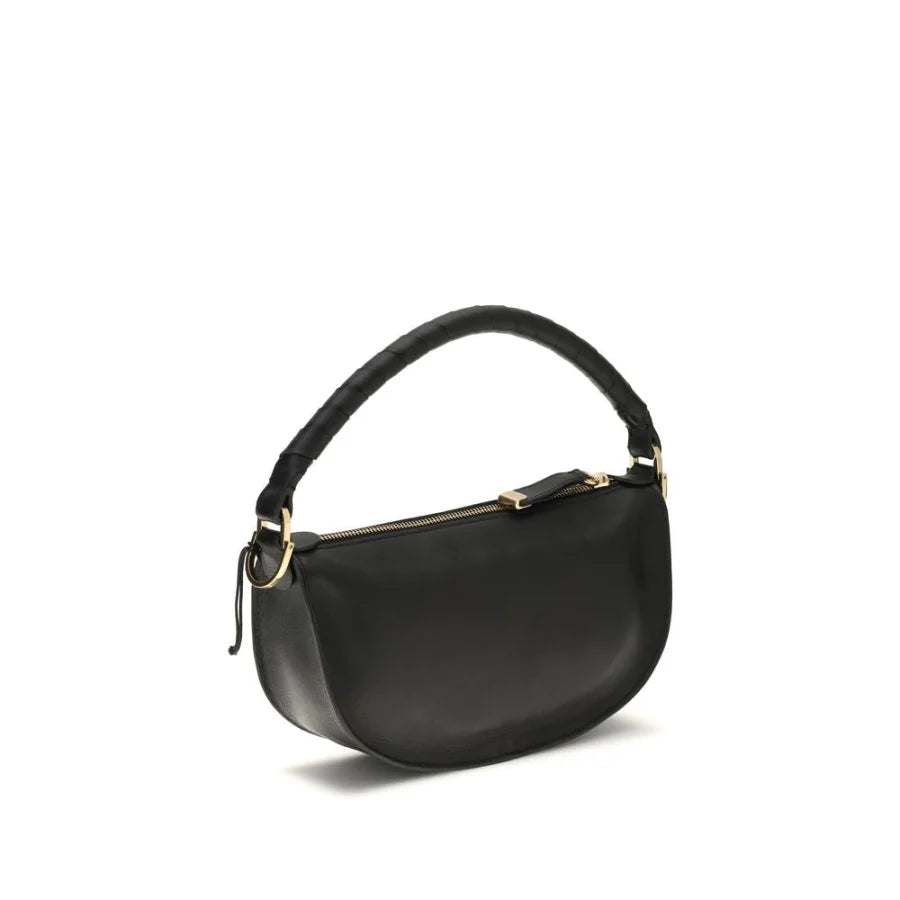 Chloé Black Calf Leather Bos Taurus Shoulder Bag