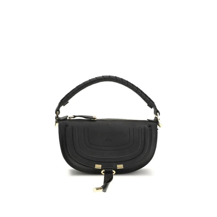 Chloé Black Calf Leather Bos Taurus Shoulder Bag
