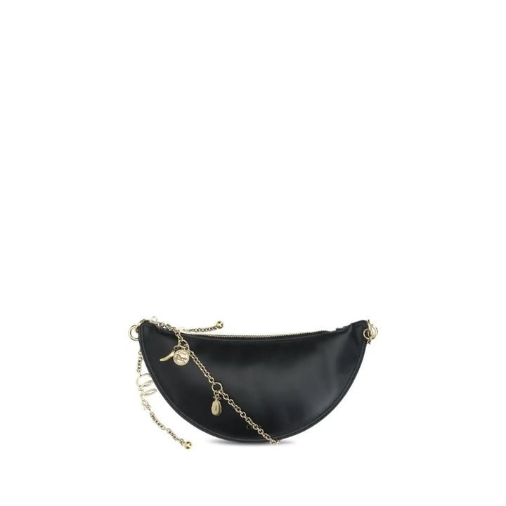 Chloé Black Lamb Ovis Aries Shoulder Bag