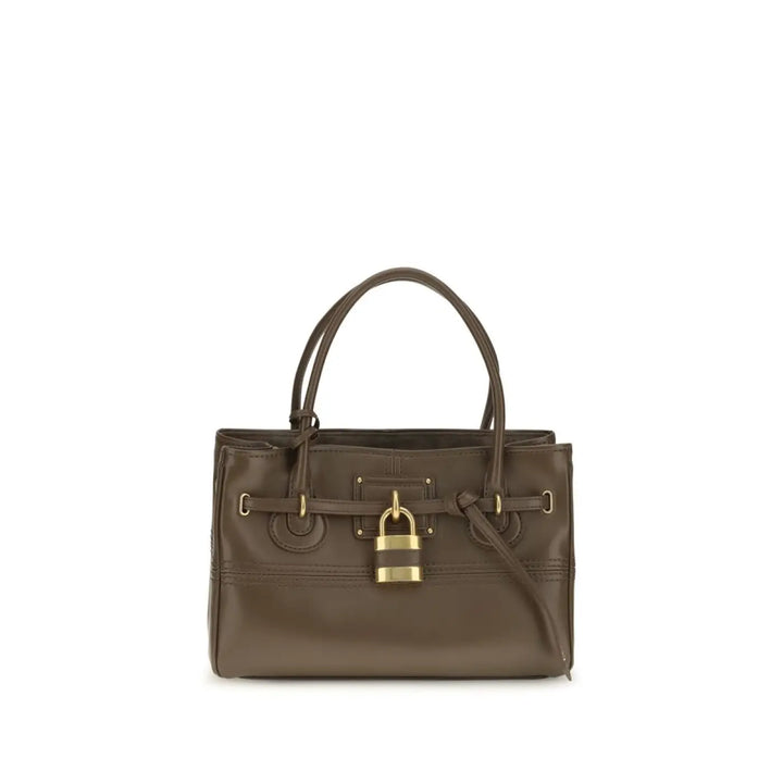 Chloé Brown Buffalo Leather Handbag
