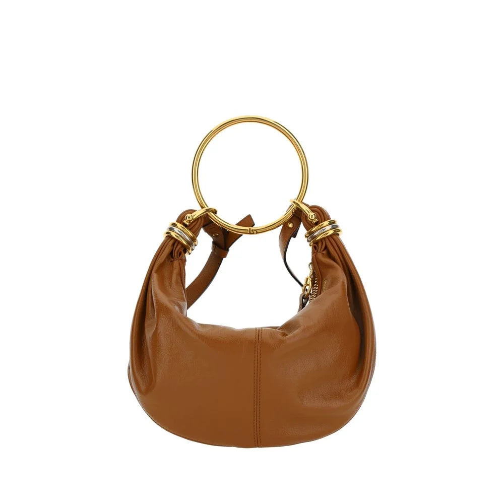 Chloé Brown Calf Leather Bos Taurus Handbag