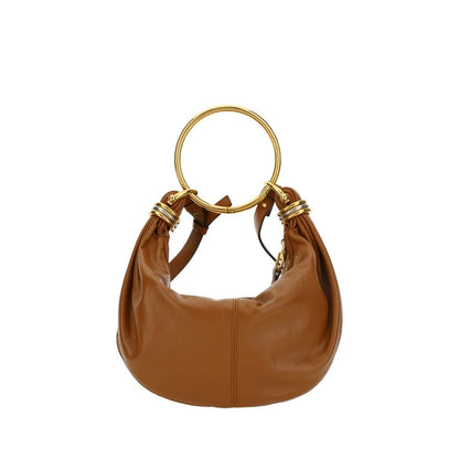 Chloé Brown Calf Leather Bos Taurus Handbag