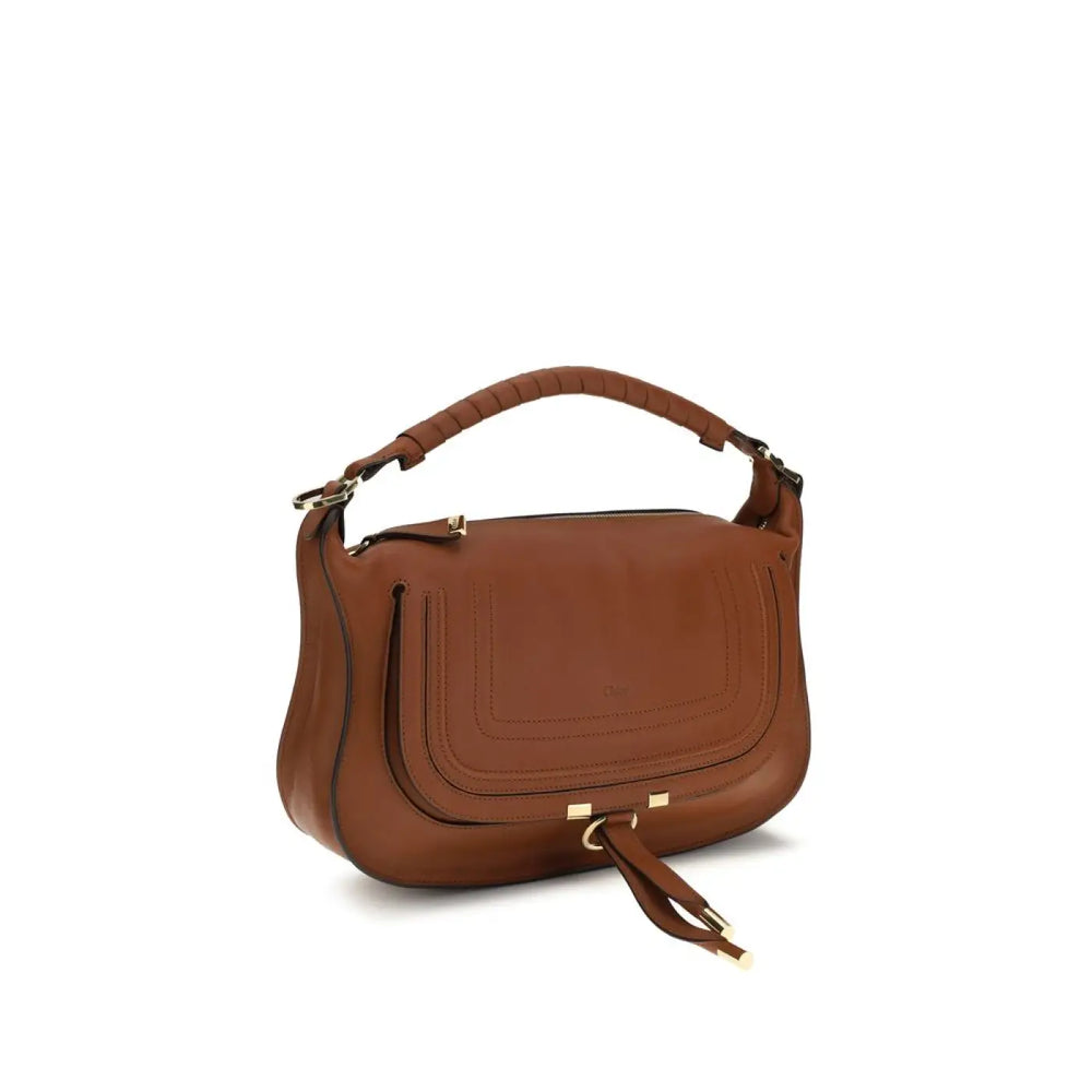 Chloé - Brown Calf Leather Bos Taurus Shoulder Bag