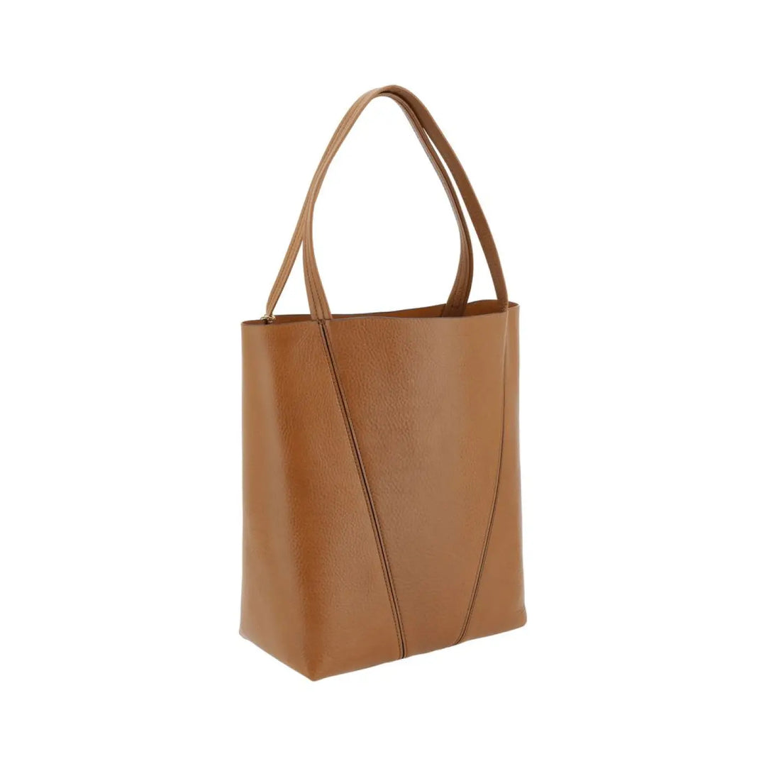Chloé Brown Calf Leather Bos Taurus Shoulder Bag