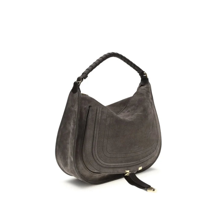 Chloé Brown Calf Leather Bos Taurus Shoulder Bag